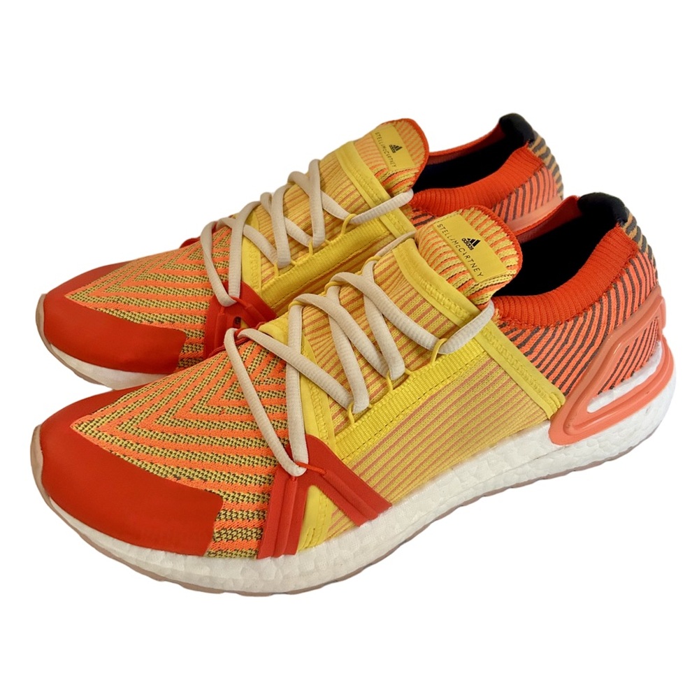 Adidas by Stella McCartney Ultraboost Sneakers Active Orange Fresh Lemon Size 10